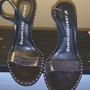 Alexander wang Nova Slingback High Heel Sandals